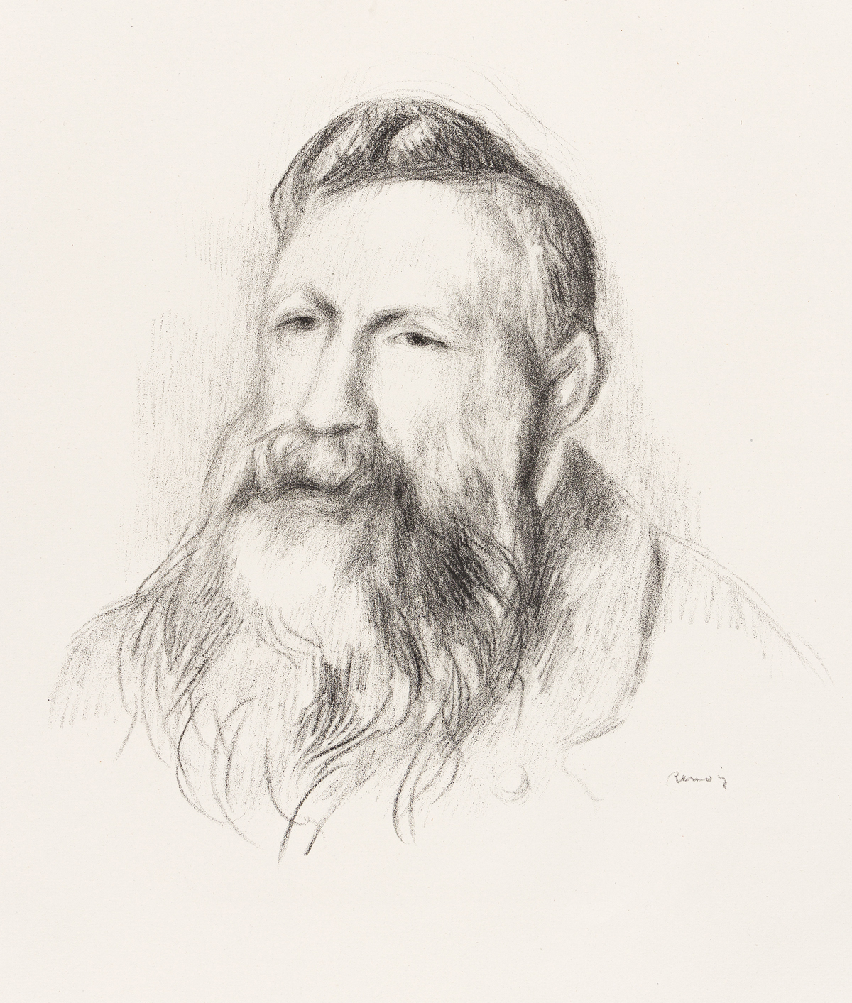 PIERRE-AUGUSTE RENOIR Auguste Rodin.